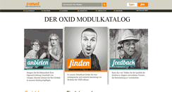 Desktop Screenshot of oxid-module.org